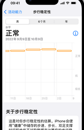 广宁iPhone手机维修如何在iPhone开启'步行稳定性通知'