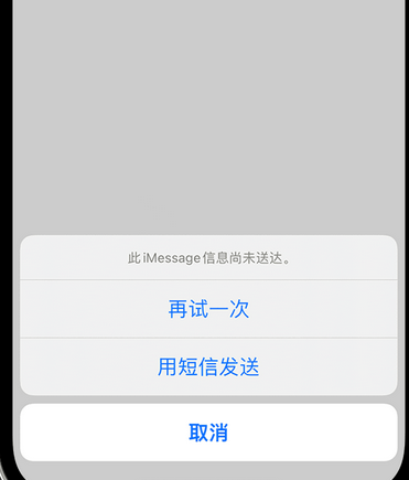 广宁apple维修iPhone上无法正常发送iMessage信息