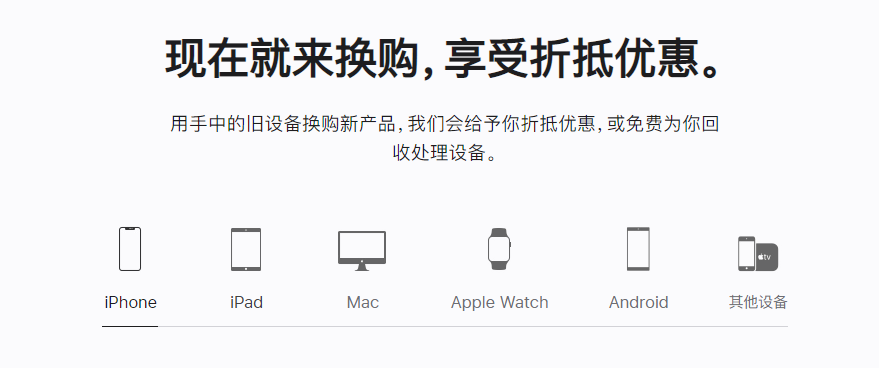 广宁苹果手机维修分享iPhone以旧换新的去处 